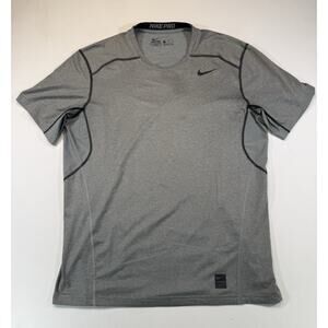 Nike Pro Hypercool Shirt Mens XL Gray Compression Dri Fit Training Tee